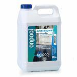 Onpool - Antialgas/Algicida líquido 5 L para Piscina o SPA - Abrillantador del Agua y no promotor de nuevos organismos